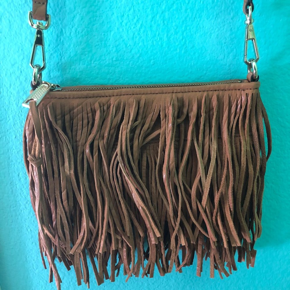 Rebecca Minkoff Finn Crossbody Fringe Purse